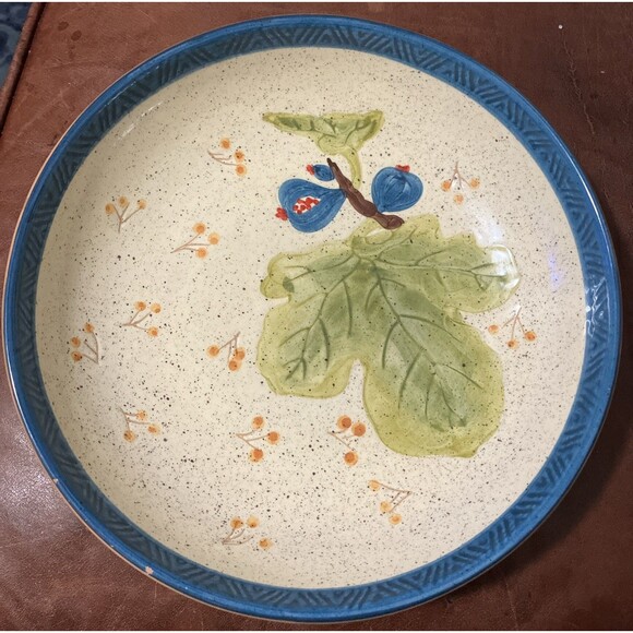 WILLIAMS-SONOMA Pasta Large Bowl "FIG"9.5’ Vintage, Crafted In Italy -2011 - Picture 4 of 15